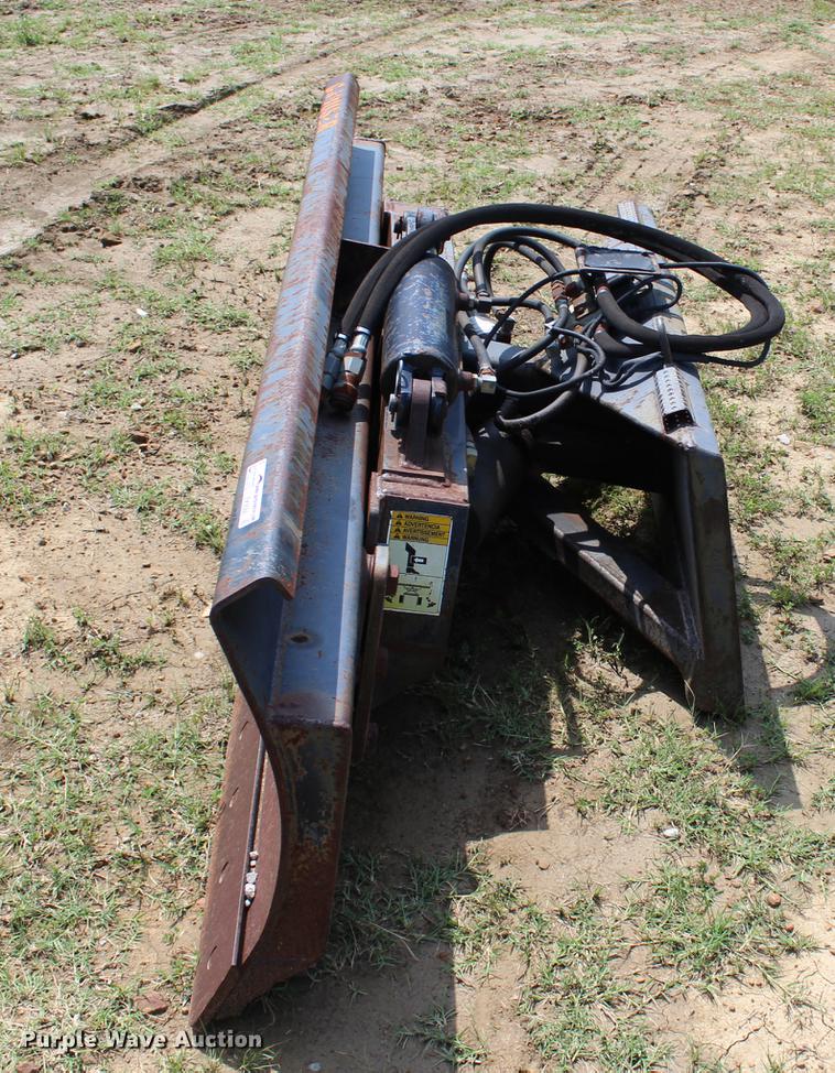 image for item EK9566 Grouser steel four way skid steer blade