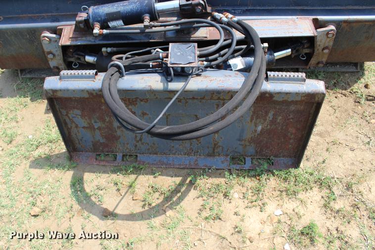 image for item EK9566 Grouser steel four way skid steer blade