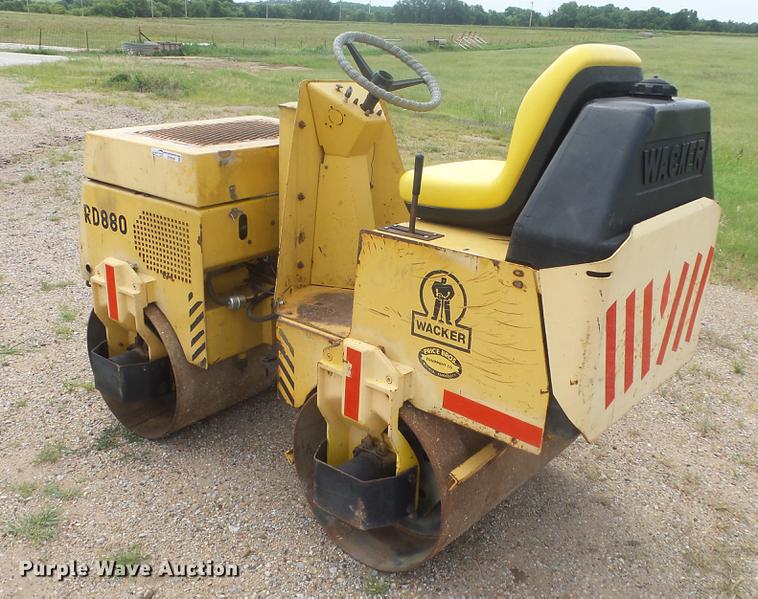 image for item ER9566 Wacker RD880 double drum vibratory roller