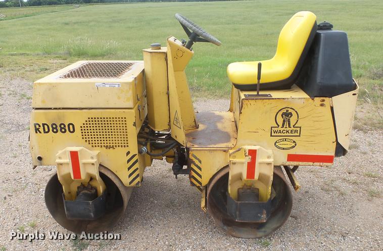 image for item ER9566 Wacker RD880 double drum vibratory roller