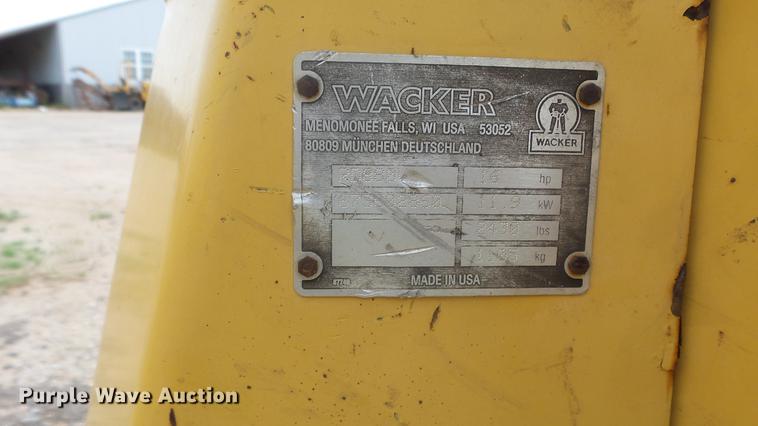 image for item ER9566 Wacker RD880 double drum vibratory roller