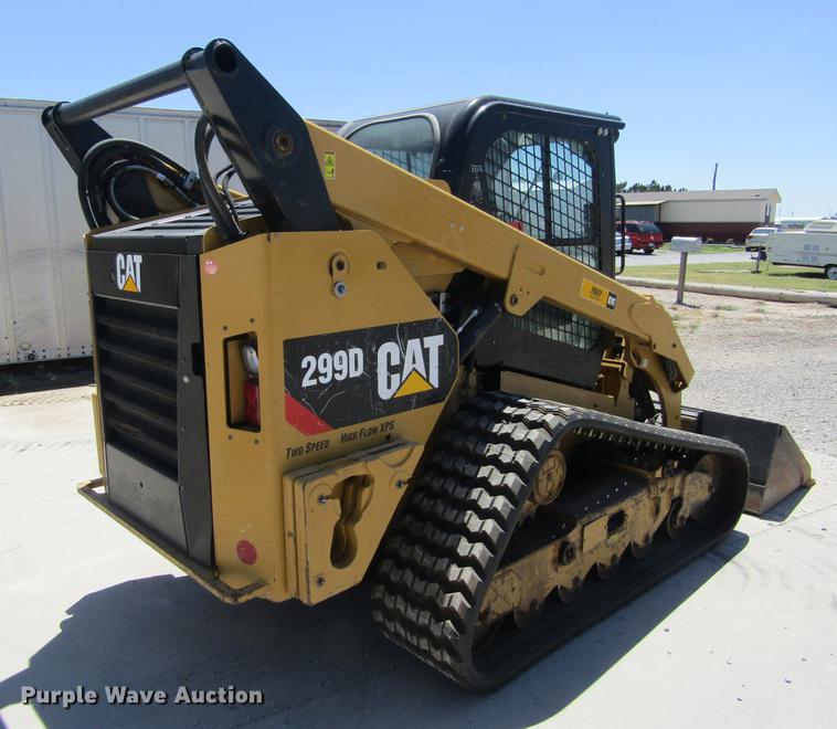 image for item G1215 2014 Caterpillar 299D skid steer