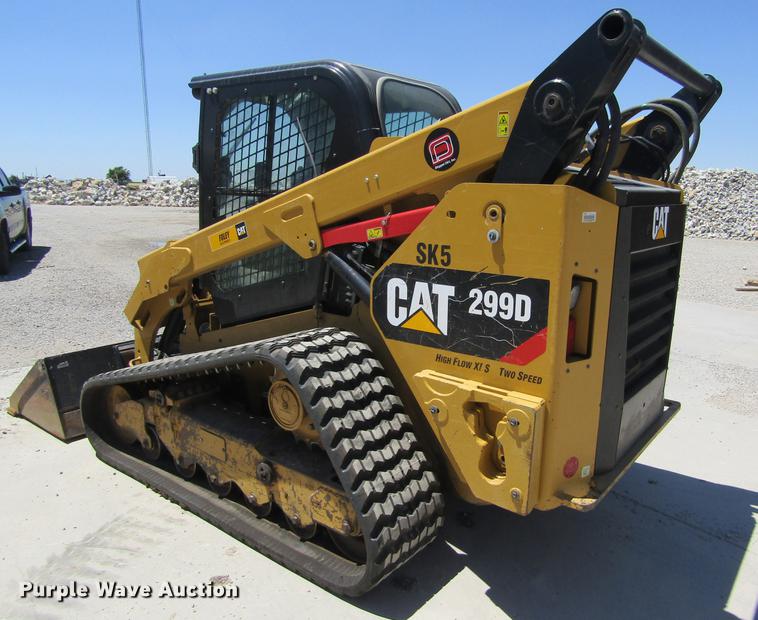 image for item G1215 2014 Caterpillar 299D skid steer