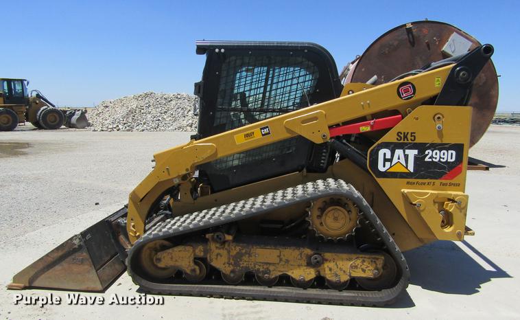 image for item G1215 2014 Caterpillar 299D skid steer