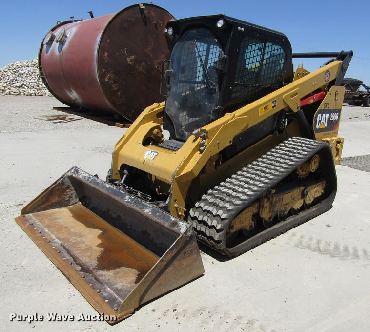 image for item G1215 2014 Caterpillar 299D skid steer