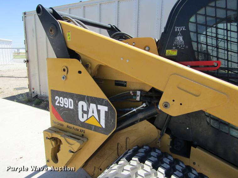 image for item G1215 2014 Caterpillar 299D skid steer