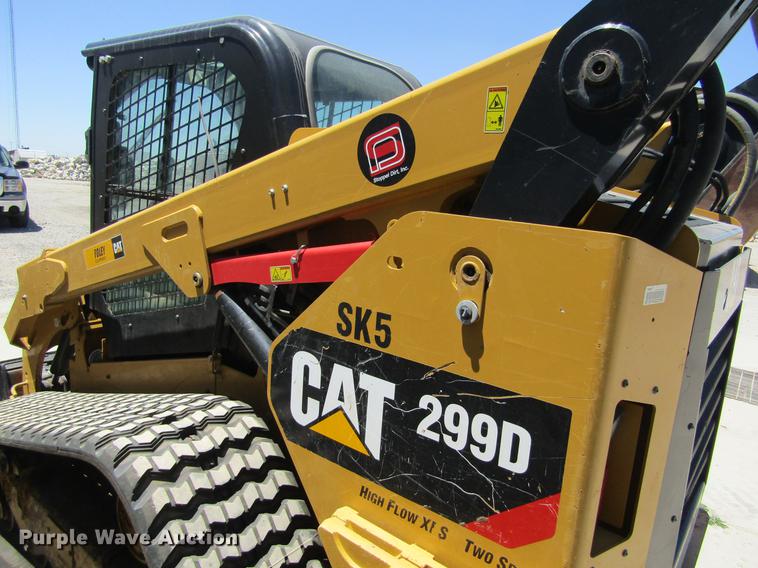 image for item G1215 2014 Caterpillar 299D skid steer