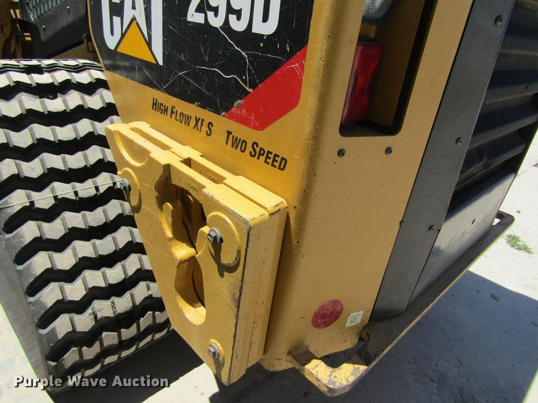 image for item G1215 2014 Caterpillar 299D skid steer