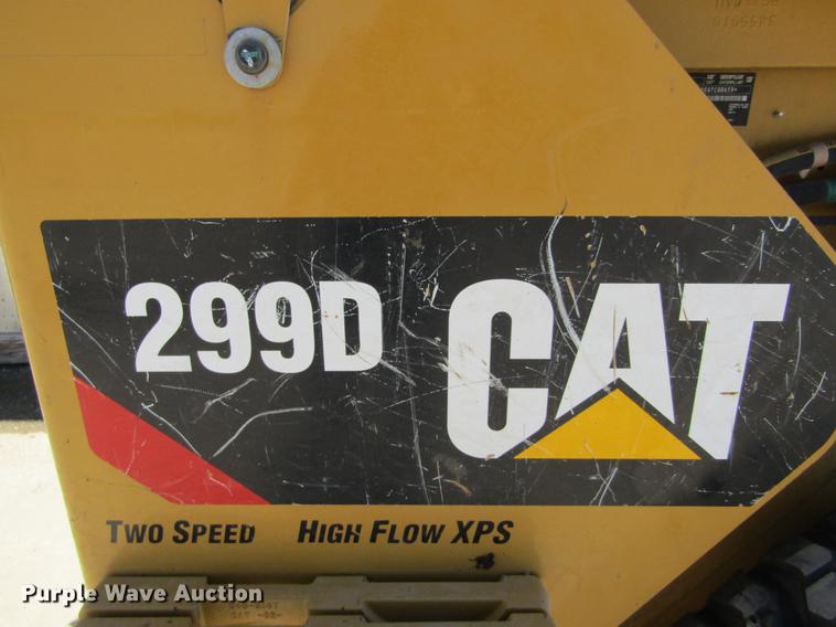 image for item G1215 2014 Caterpillar 299D skid steer