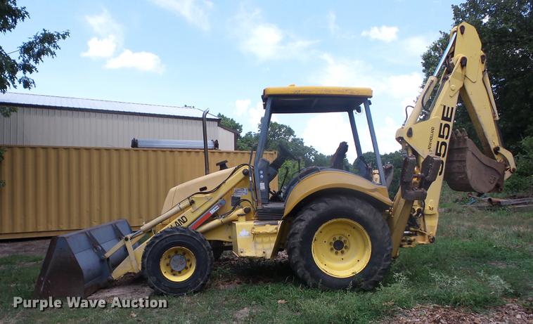 image for item K6269 New Holland 555E backhoe
