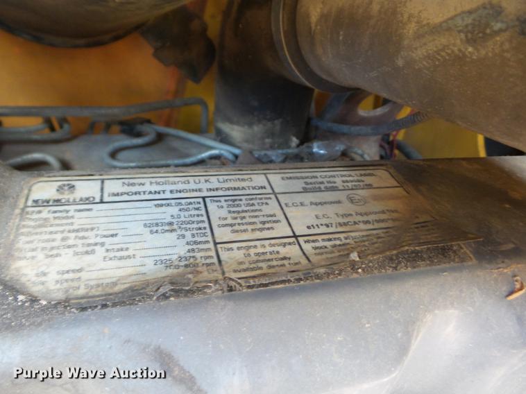 image for item K6269 New Holland 555E backhoe