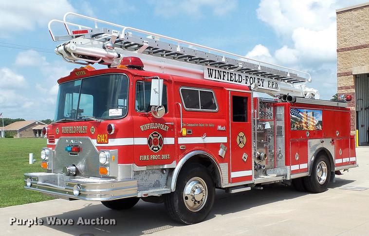 image for item DD7250 1988 Mack CF688FC fire truck