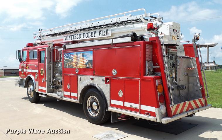 image for item DD7250 1988 Mack CF688FC fire truck