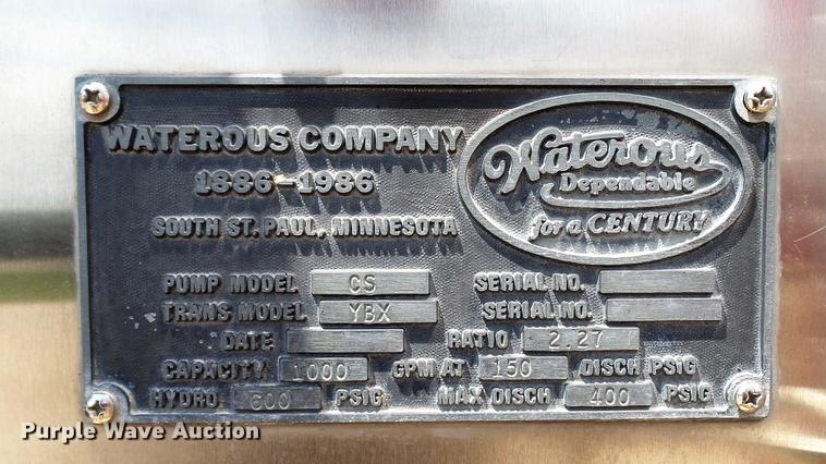 image for item DD7250 1988 Mack CF688FC fire truck