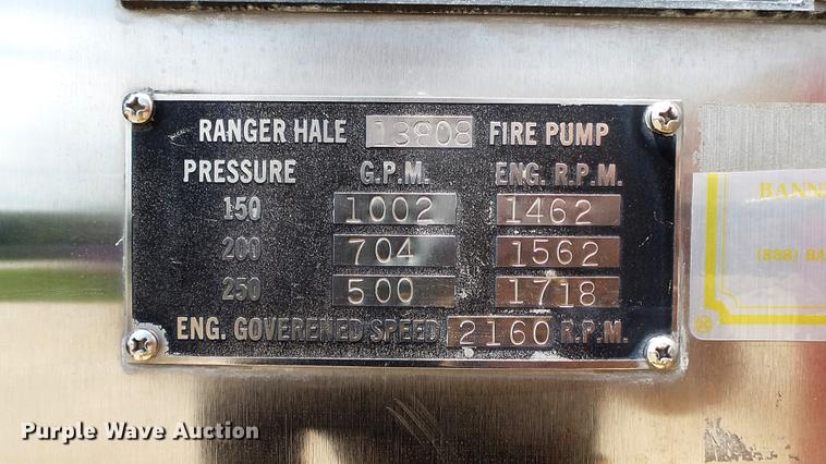 image for item DD7250 1988 Mack CF688FC fire truck