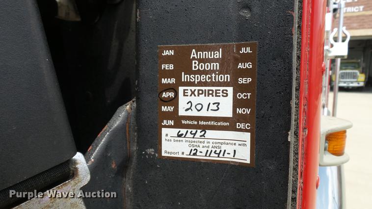 image for item DD7250 1988 Mack CF688FC fire truck