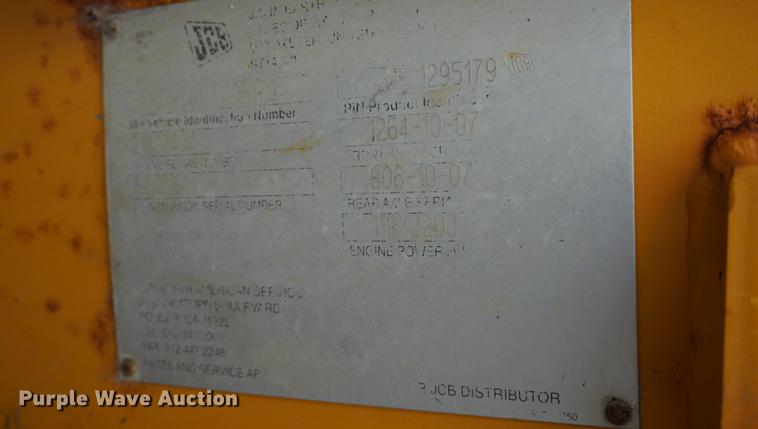 image for item DD7783 2007 JCB 426 ZX wheel loader