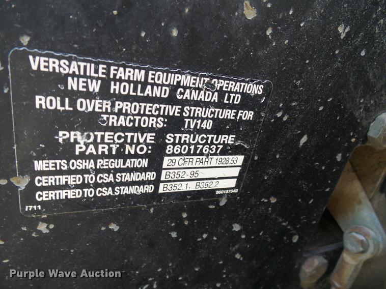 image for item DD8614 1998 New Holland TV140 bi-directional 4WD tractor