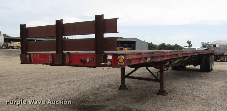 image for item DD8841 1985 Great Dane flatbed trailer