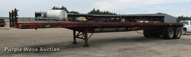 image for item DD8841 1985 Great Dane flatbed trailer