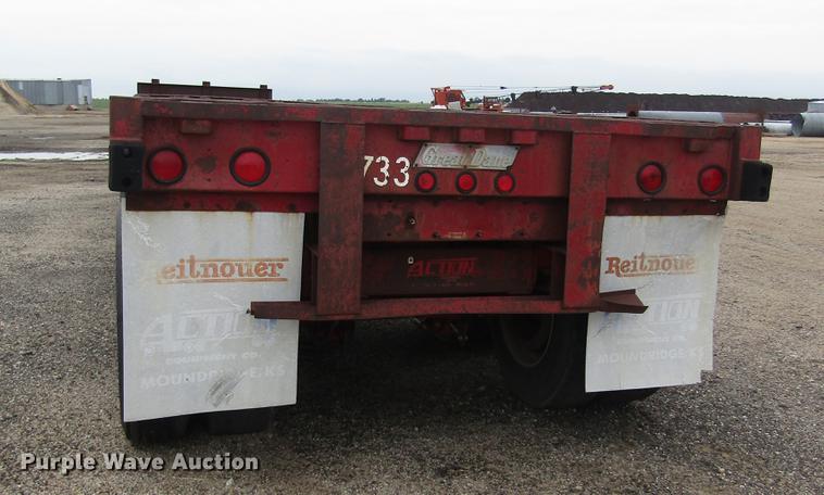 image for item DD8841 1985 Great Dane flatbed trailer