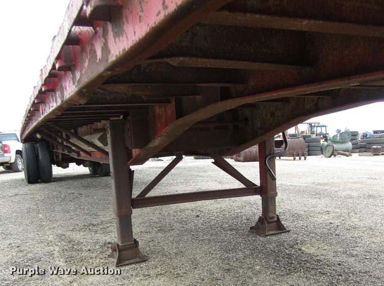 image for item DD8841 1985 Great Dane flatbed trailer
