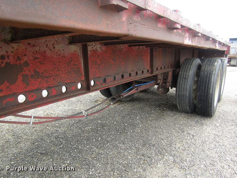 image for item DD8841 1985 Great Dane flatbed trailer