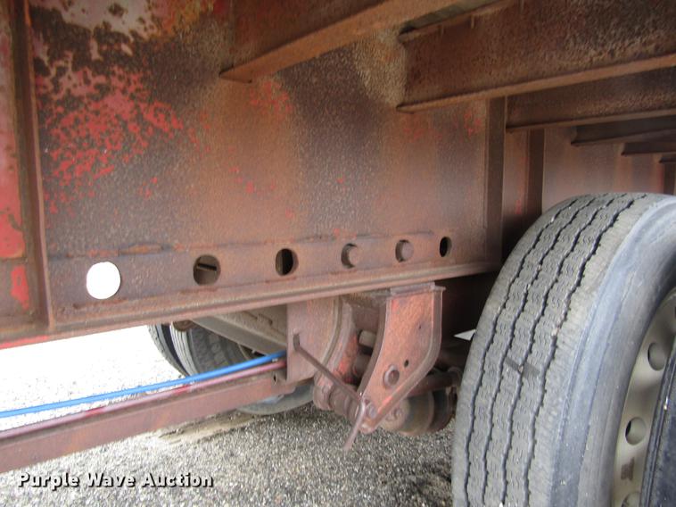 image for item DD8841 1985 Great Dane flatbed trailer