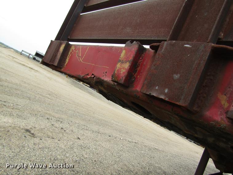 image for item DD8841 1985 Great Dane flatbed trailer