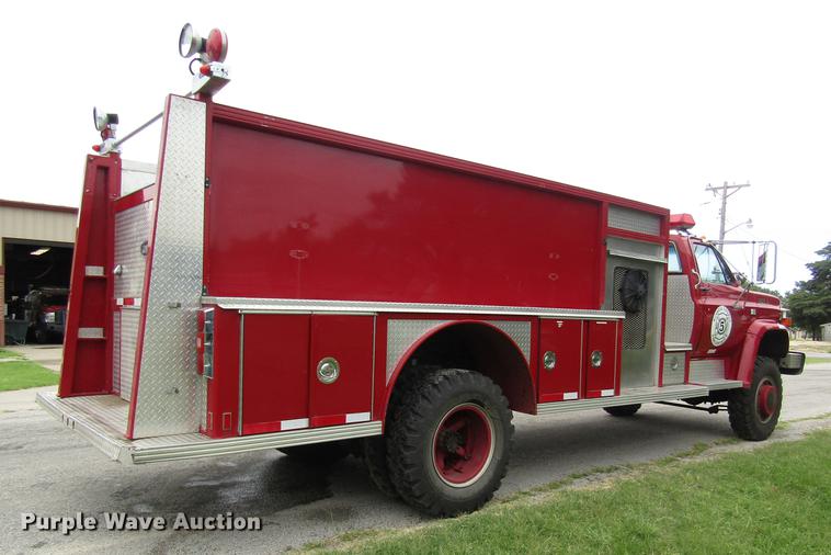 image for item DD8843 1985 Chevrolet 70 fire truck