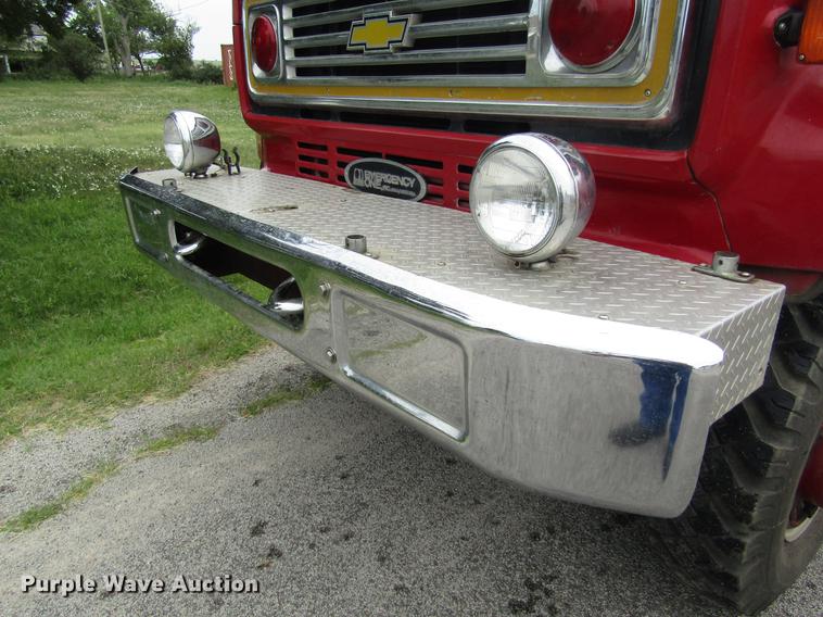 image for item DD8843 1985 Chevrolet 70 fire truck