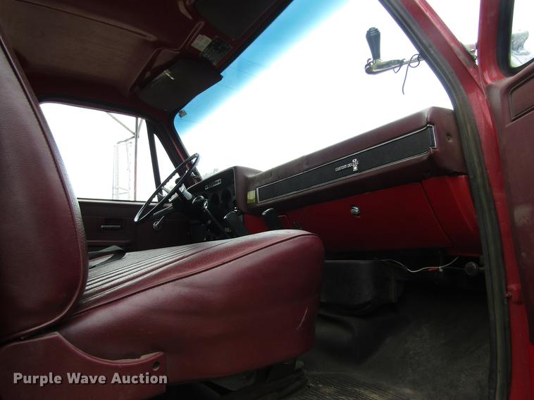 image for item DD8843 1985 Chevrolet 70 fire truck