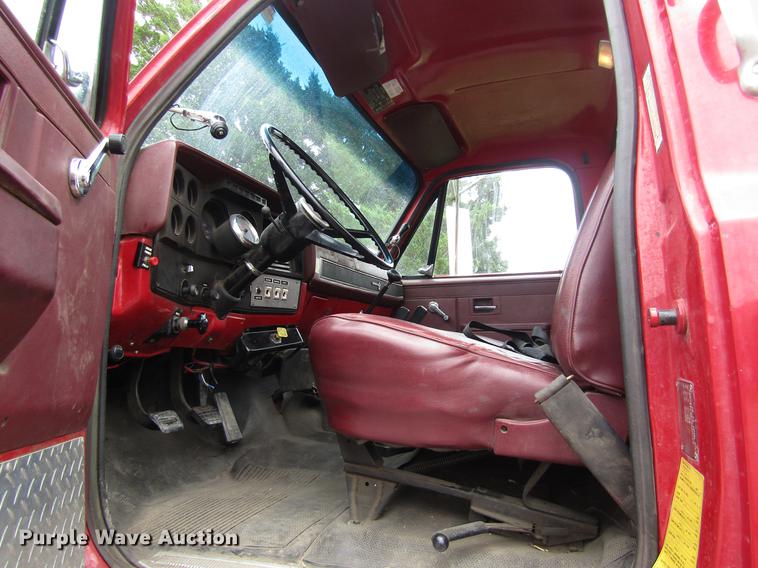 image for item DD8843 1985 Chevrolet 70 fire truck