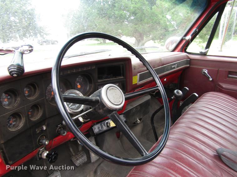 image for item DD8843 1985 Chevrolet 70 fire truck