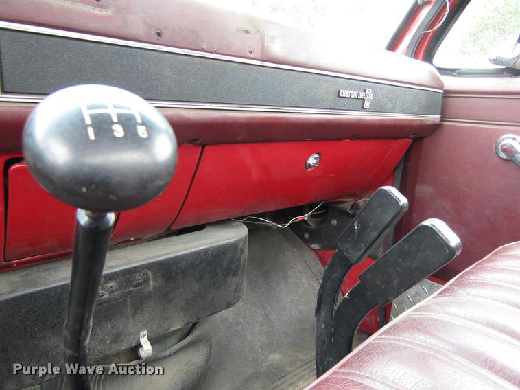 image for item DD8843 1985 Chevrolet 70 fire truck