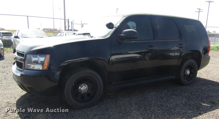 image for item DD8871 2012 Chevrolet Tahoe Police SUV