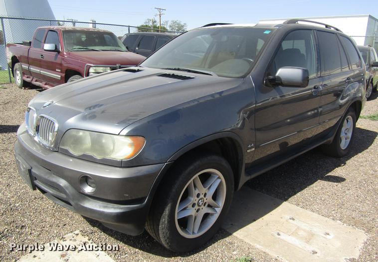 image for item DD8872 2003 BMW X5 SUV
