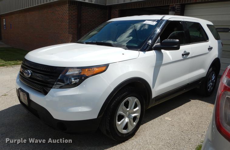 image for item DE1822 2014 Ford Explorer Police Interceptor SUV