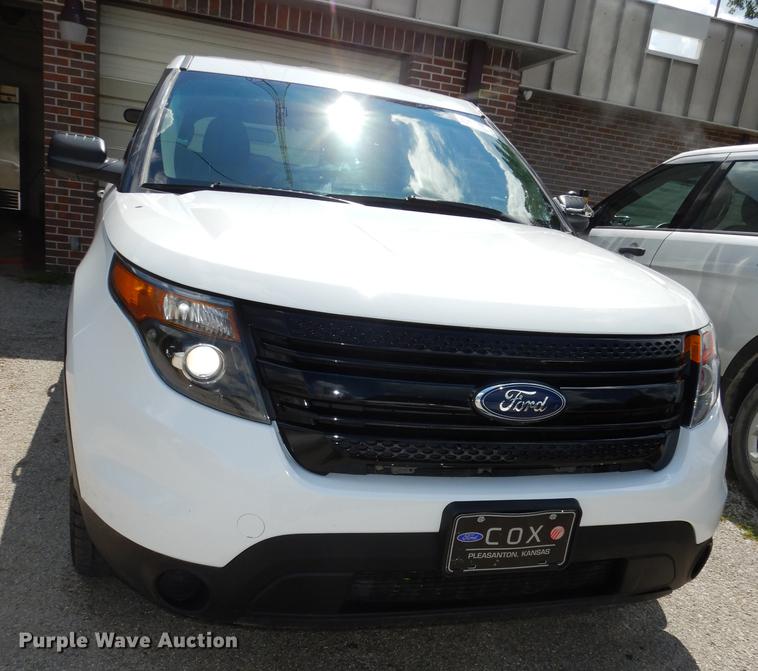 image for item DE1822 2014 Ford Explorer Police Interceptor SUV