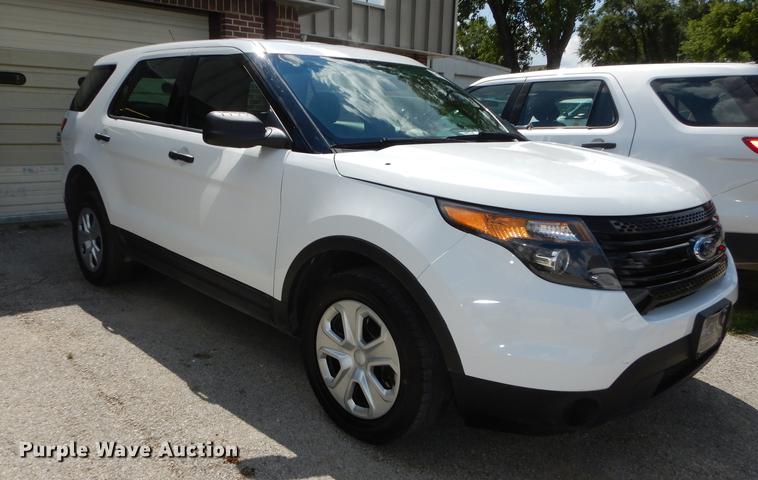 image for item DE1822 2014 Ford Explorer Police Interceptor SUV