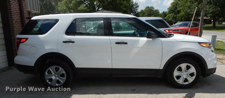 image for item DE1822 2014 Ford Explorer Police Interceptor SUV