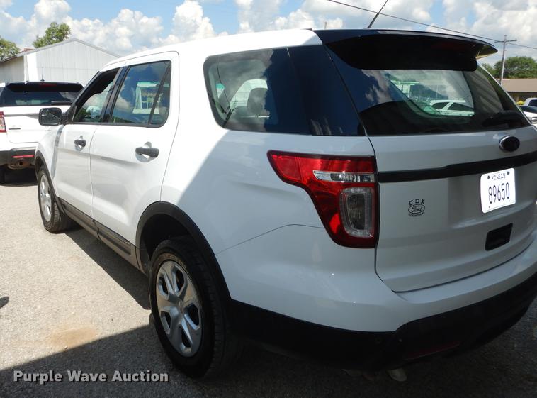 image for item DE1822 2014 Ford Explorer Police Interceptor SUV
