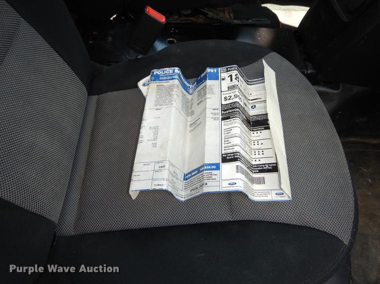 image for item DE1822 2014 Ford Explorer Police Interceptor SUV