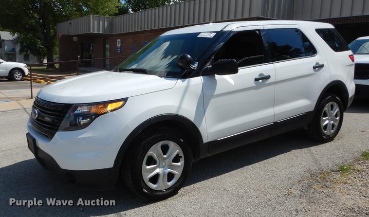 image for item DE1823 2015 Ford Explorer Police Interceptor SUV