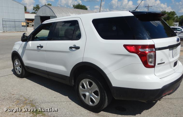 image for item DE1823 2015 Ford Explorer Police Interceptor SUV