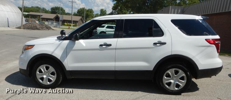 image for item DE1823 2015 Ford Explorer Police Interceptor SUV