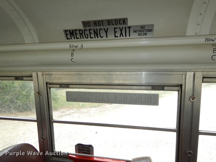 image for item DE1838 2006 Blue Bird Vision school bus