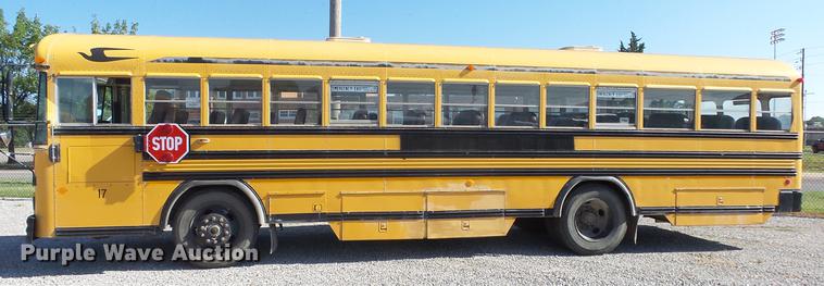 image for item DE7193 1994 Blue Bird TC2000 school bus