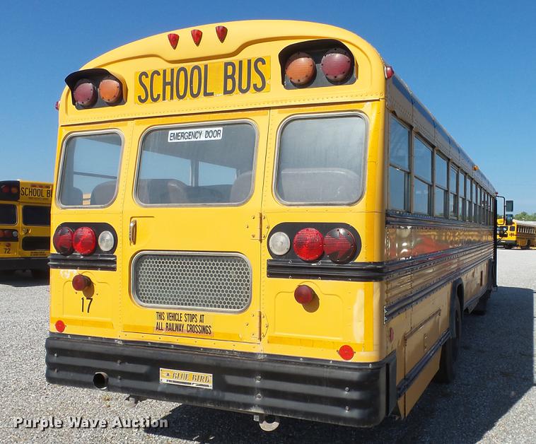image for item DE7193 1994 Blue Bird TC2000 school bus