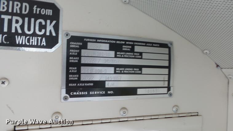 image for item DE7193 1994 Blue Bird TC2000 school bus